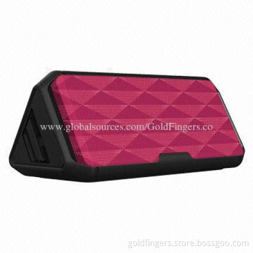 Bluetooth Speaker for Tablet PCs, Handsfree, NFC, Good Quality, OEM/ODM, 3W x 2, Line-in, 1,000mAh